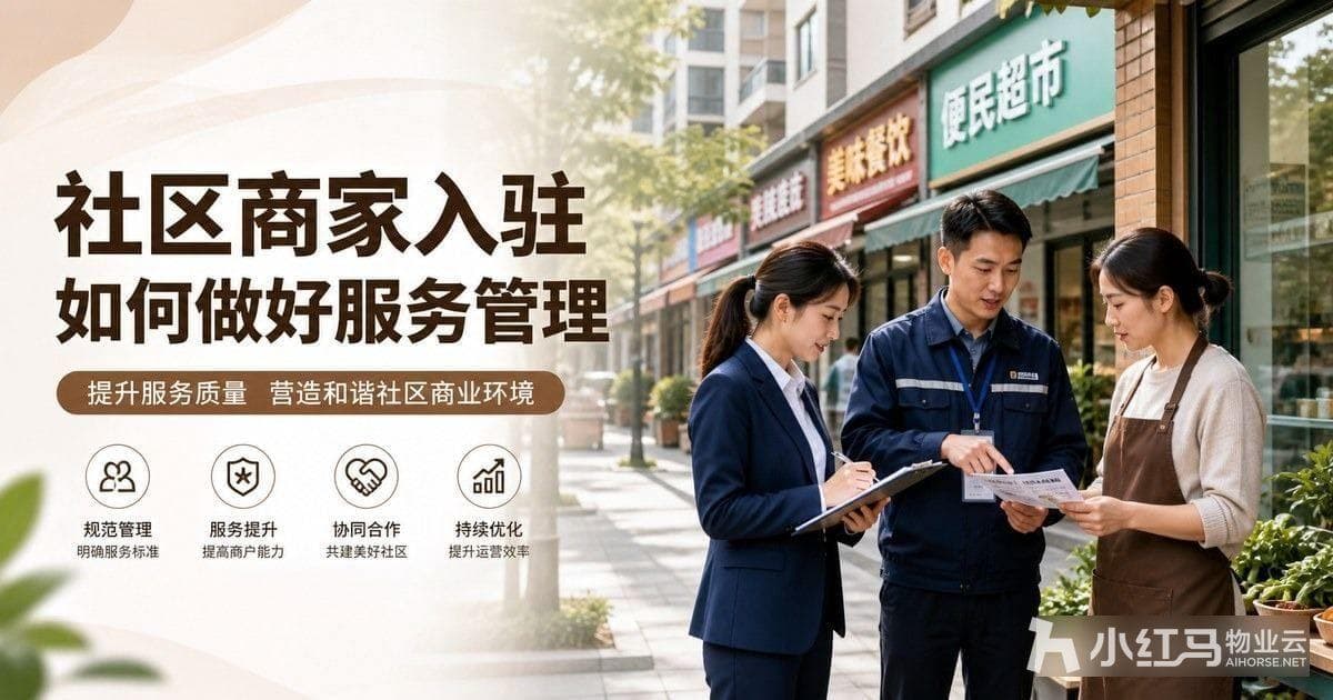 社区商家入驻如何做好服务管理?