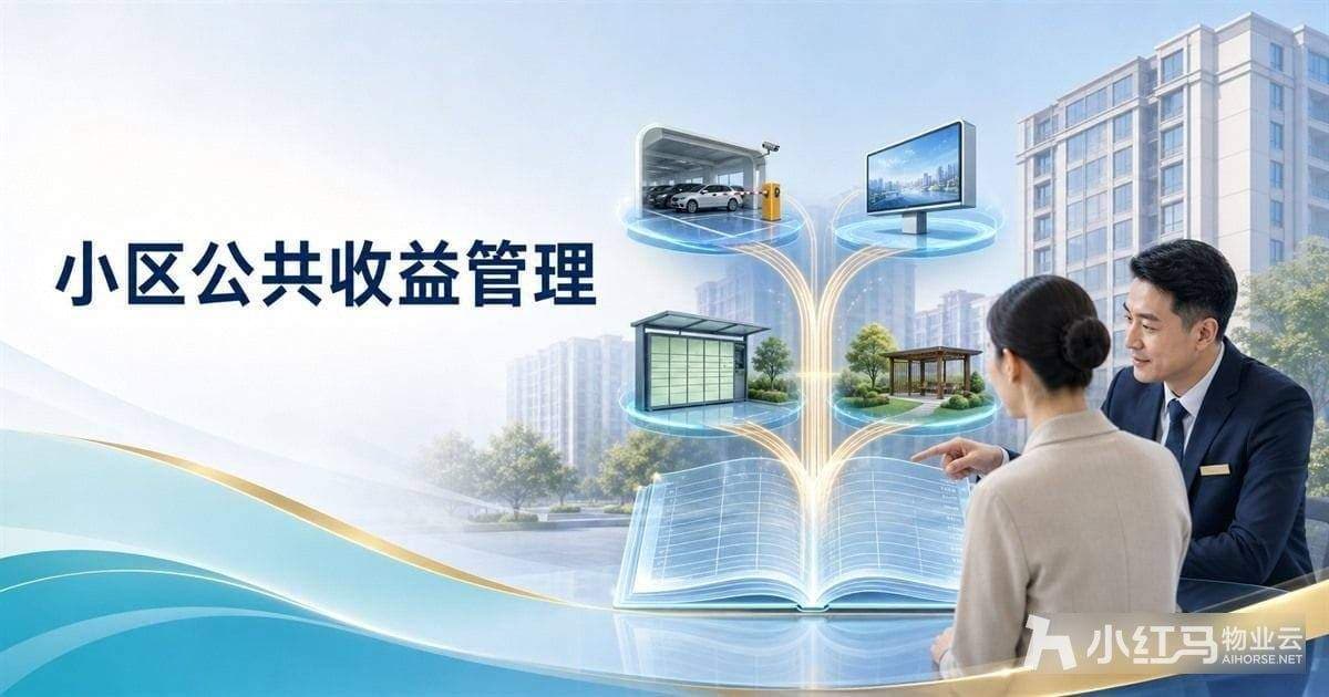 小区公共收益怎么管?公开透明实操指南