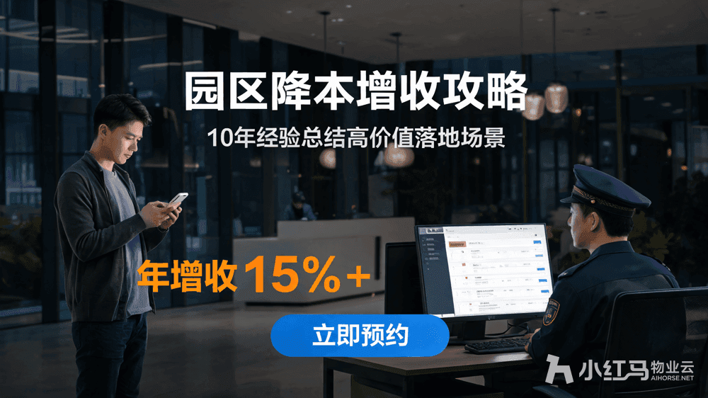 园区服务小程序要不要做?先看这4类高价值实用场景