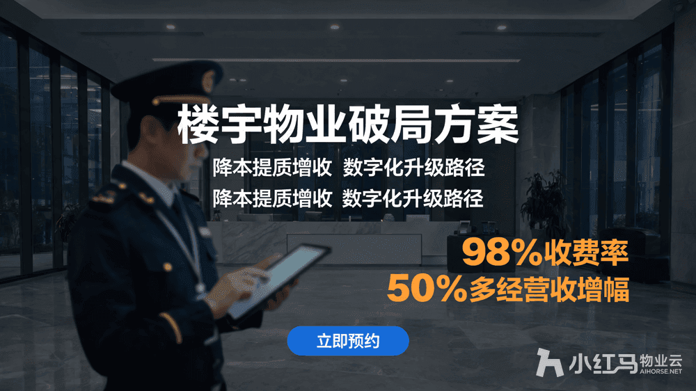 楼宇物业管理痛点怎么破?软硬一体智慧物业软件给出答案