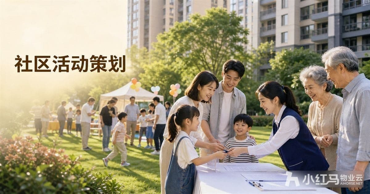 社区活动怎么策划?提升参与率的八步法