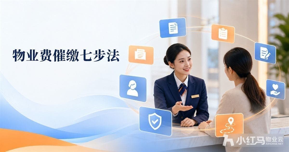 物业费催缴难怎么办?合规沟通七步法