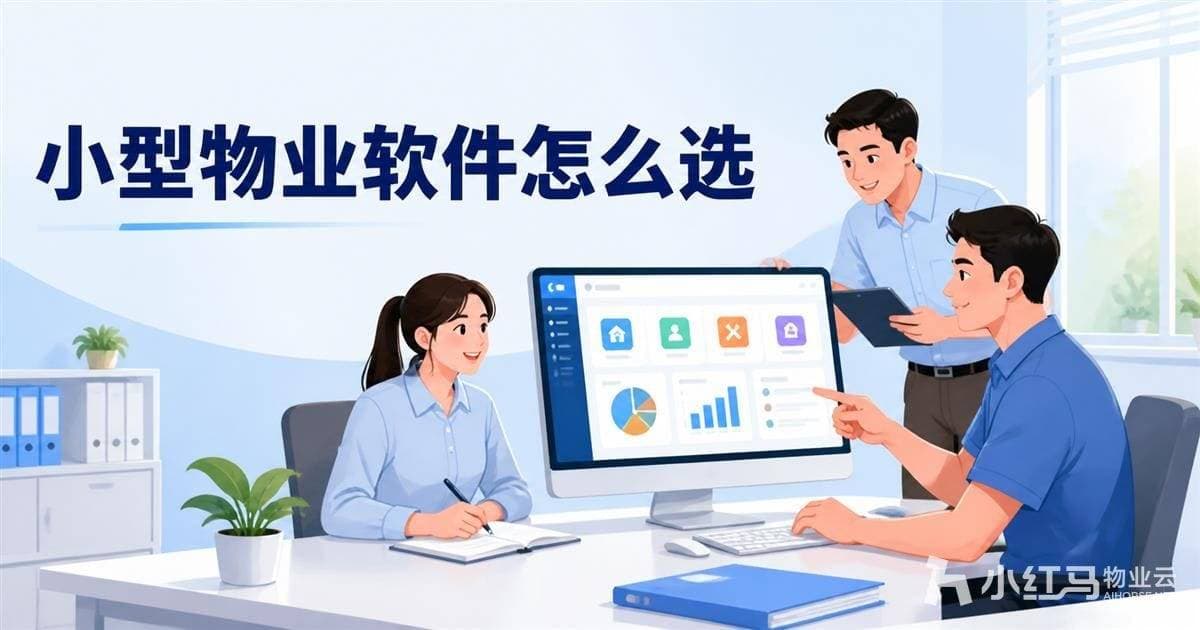 小型物业公司适合什么物业管理软件:从简单易用开始