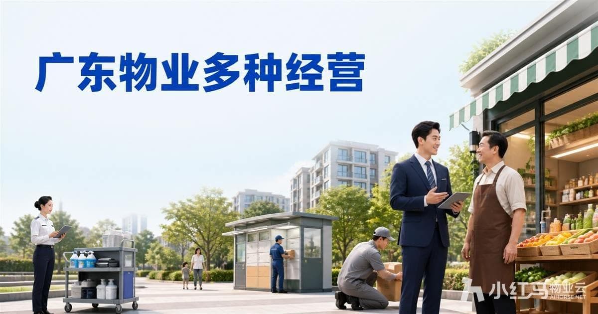 广东物业公司如何做多种经营?社区商业运营案例拆解