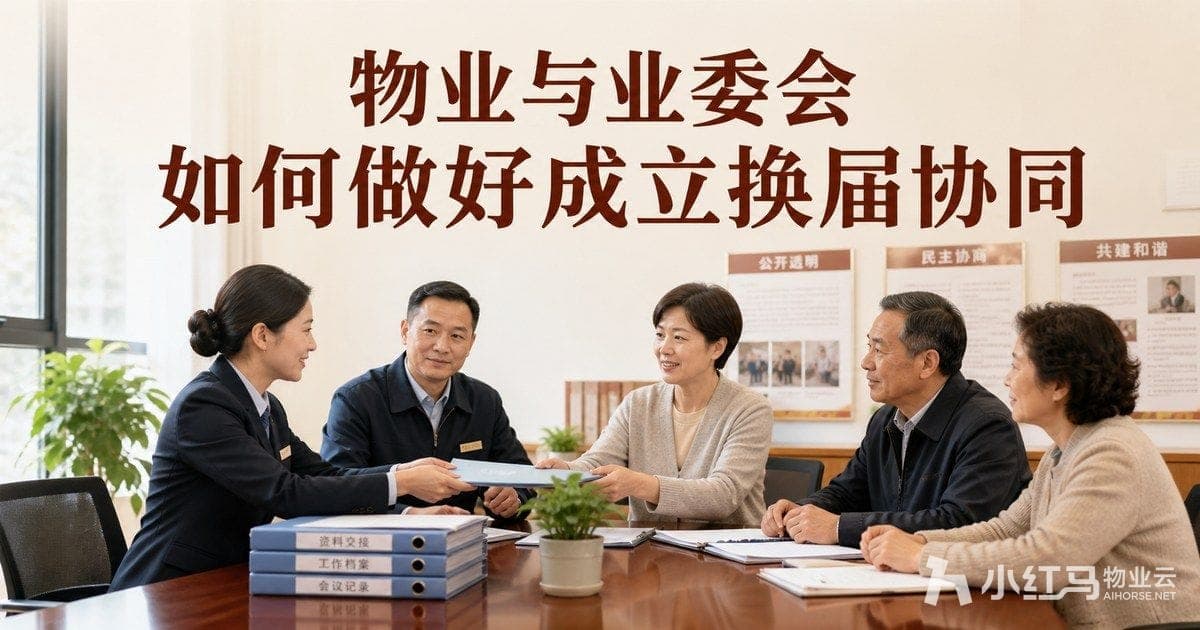 物业与业委会如何做好成立换届协同:资料与事项管理