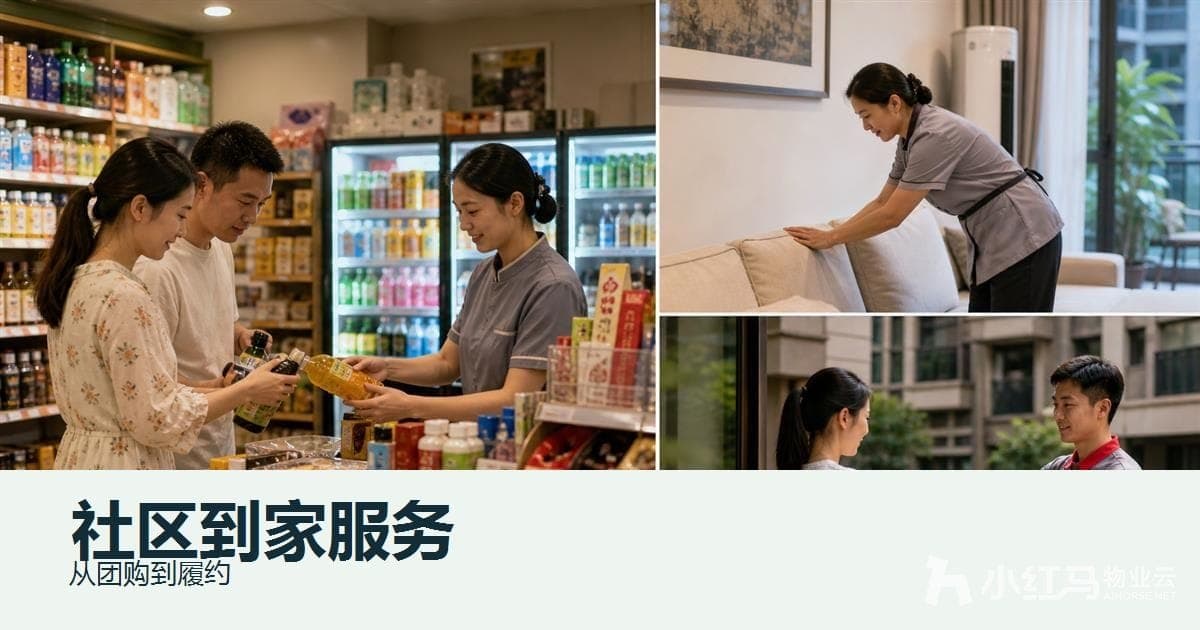 社区团购和到家服务怎么做?物业增值服务的6个落地玩法