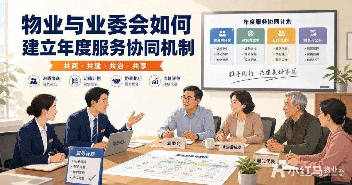 物业与业委会如何建立年度服务协同机制:资料、工单与信息公开