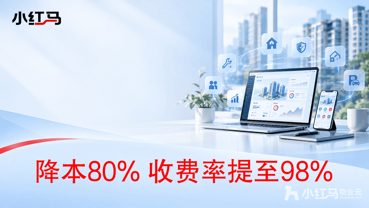智慧社区管理:从收费到服务到底能帮物业省多少事