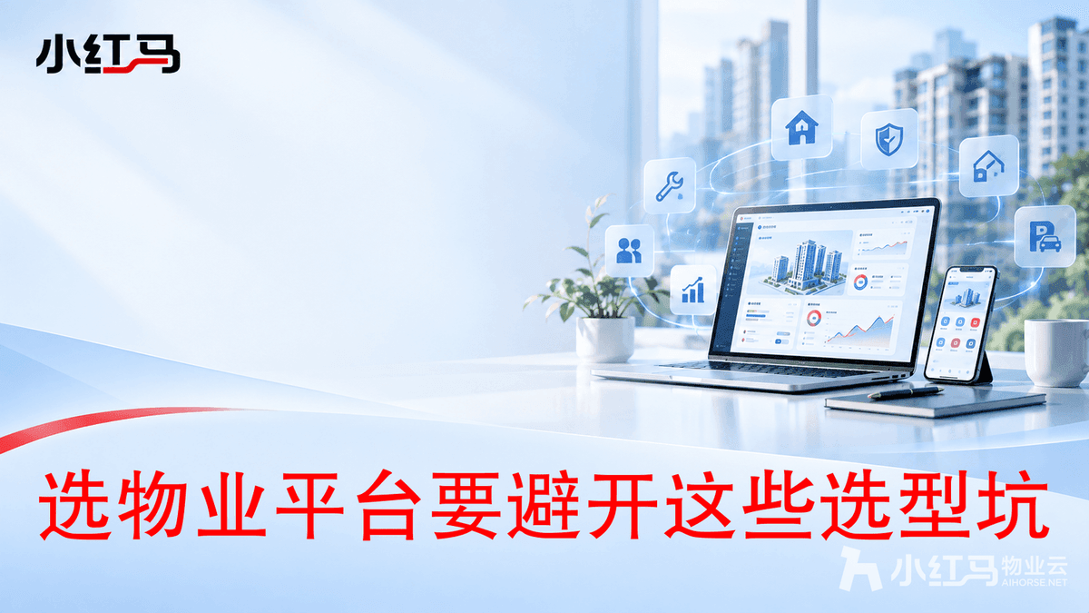 选物业平台别踩坑,这几点决定系统好不好用