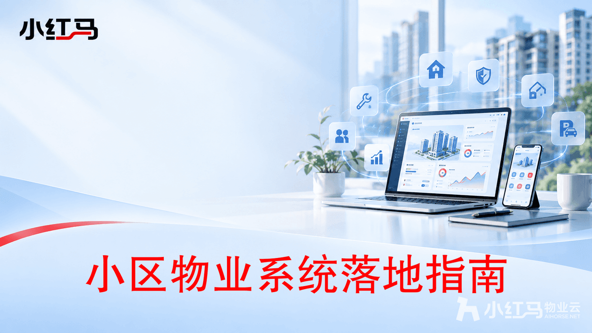 小区物业管理系统如何落地?从收费到工单全解析