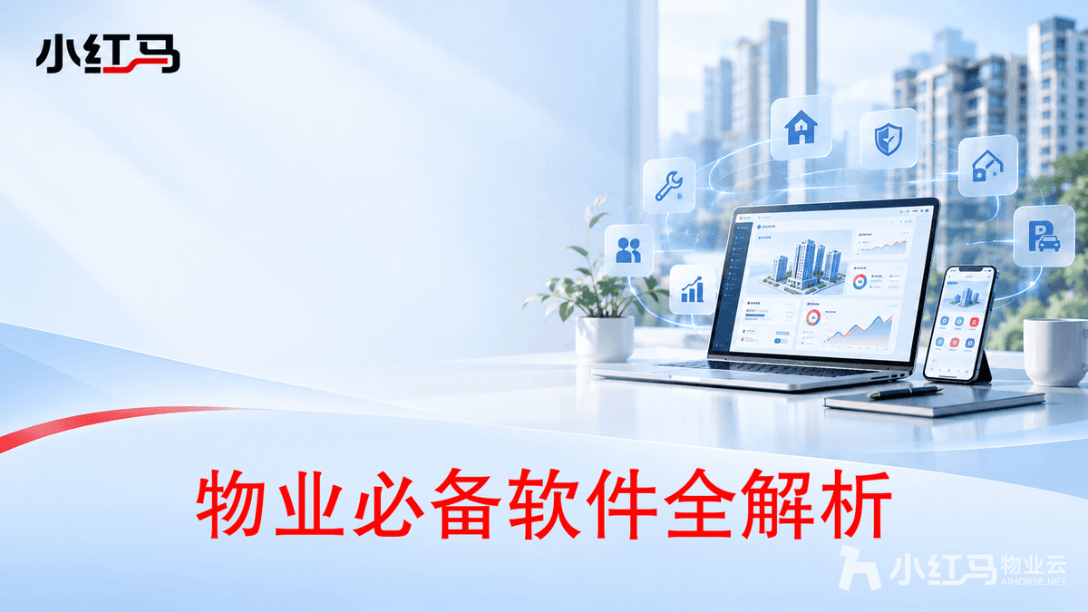 物业公司一般都需要哪些软件?收费工单增值服务全解析