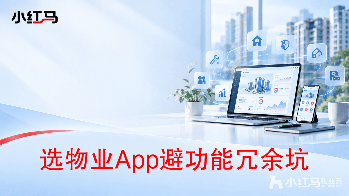 物业App软件哪家好用?3个关键点避开功能冗余的坑