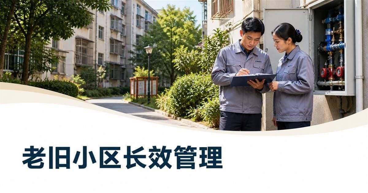 老旧小区改造后,物业如何用数字化系统做好长效管理