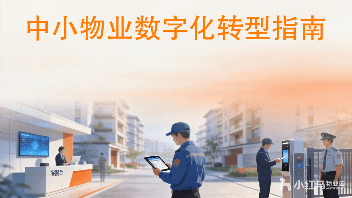 2026物业公司数字化转型指南:选对工具提效增收