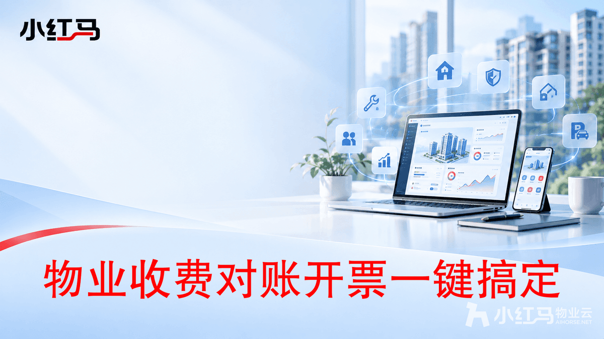 还在用Excel记物业费?物业收银系统收费开票对账一键搞定