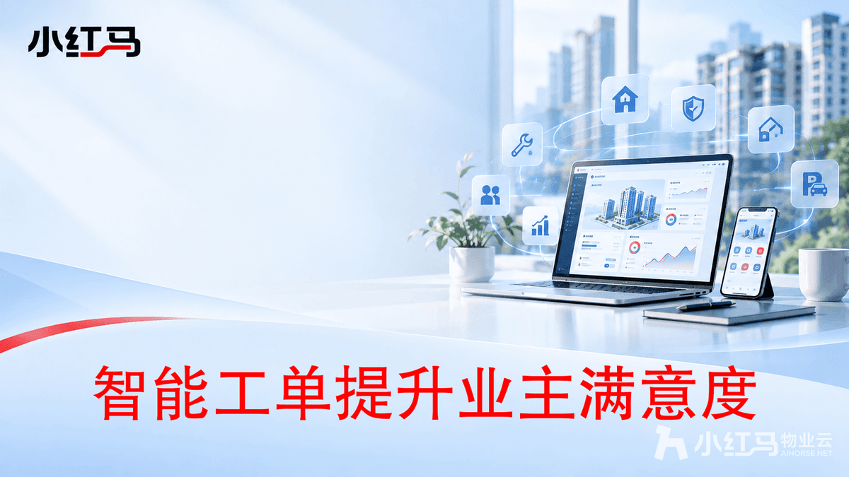 物业工单系统:报修10秒派单闭环 业主满意度直线上升