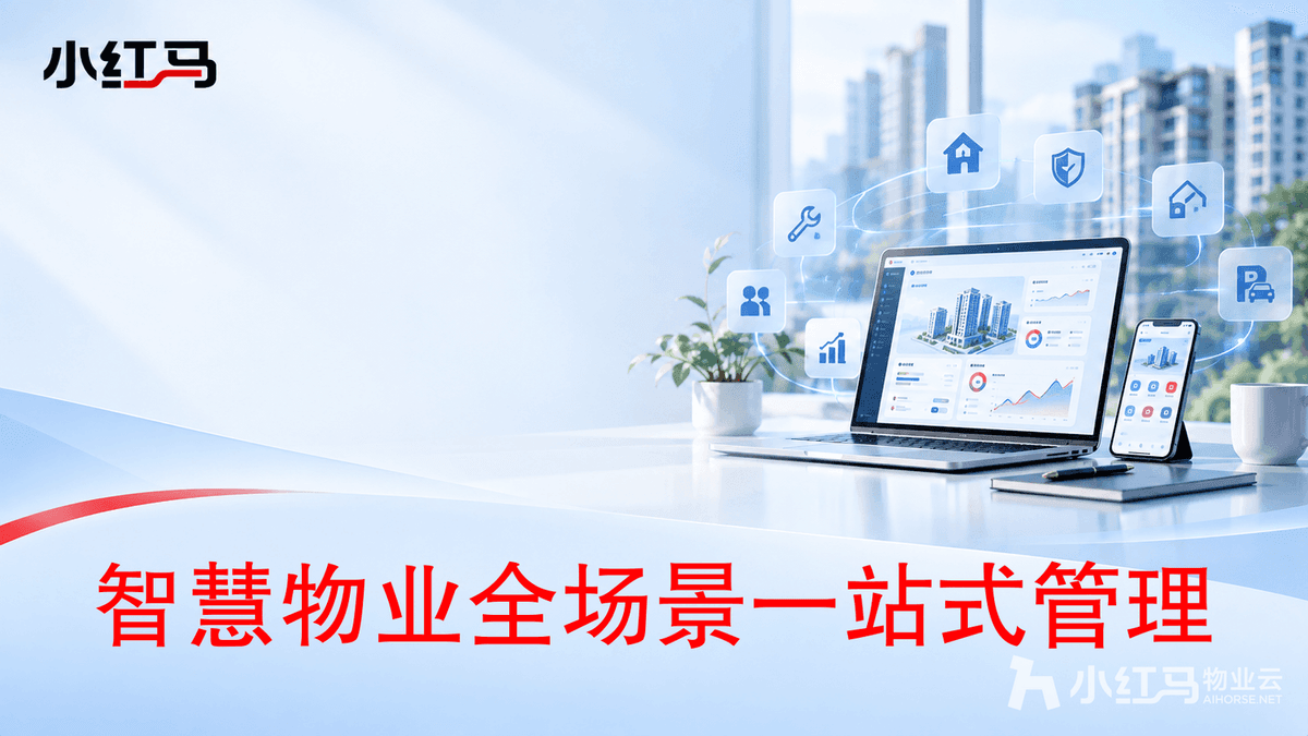 智慧小区管理平台 物业收费工单业主服务一站式打通