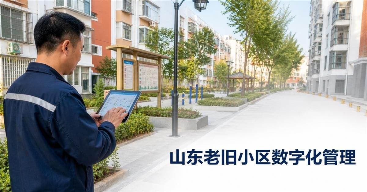 山东老旧小区物业管理难题怎么破?数字化解决方案