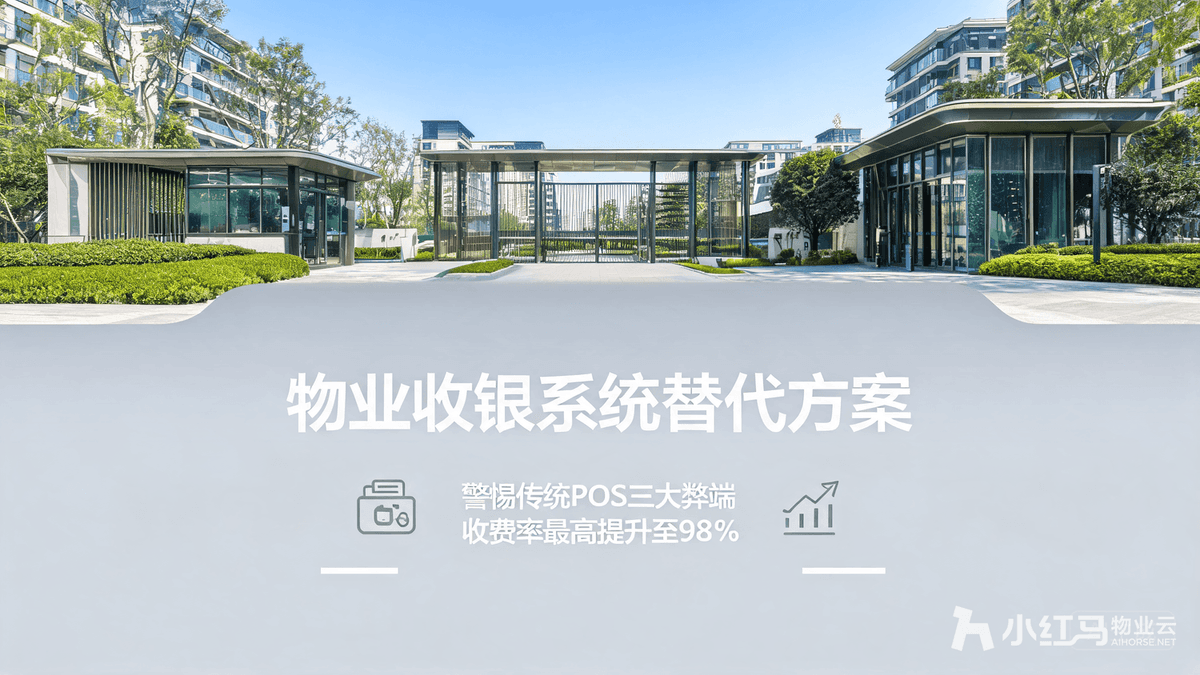 物业收银系统替代方案:警惕传统POS三大社区弊端