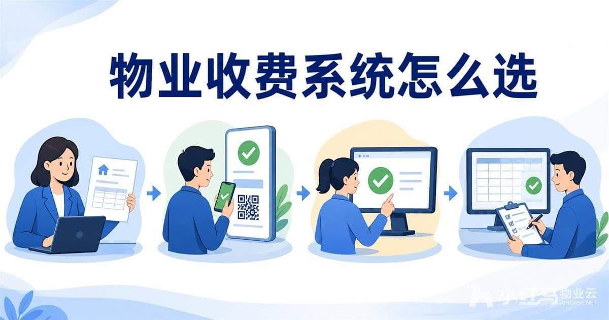 物业收费系统哪个好用:从账单到核销判断