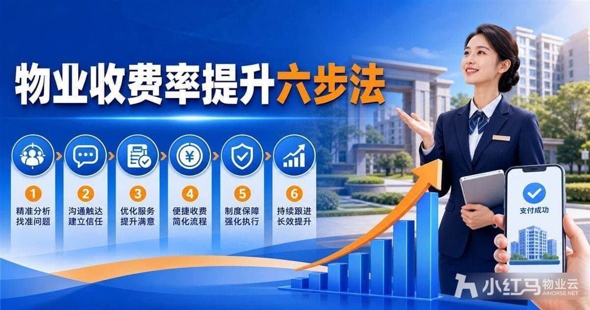 物业收费率从60%到90%,关键做对了什么?