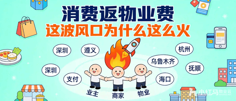 消费返物业费,为什么是今年做好落地的项目模式