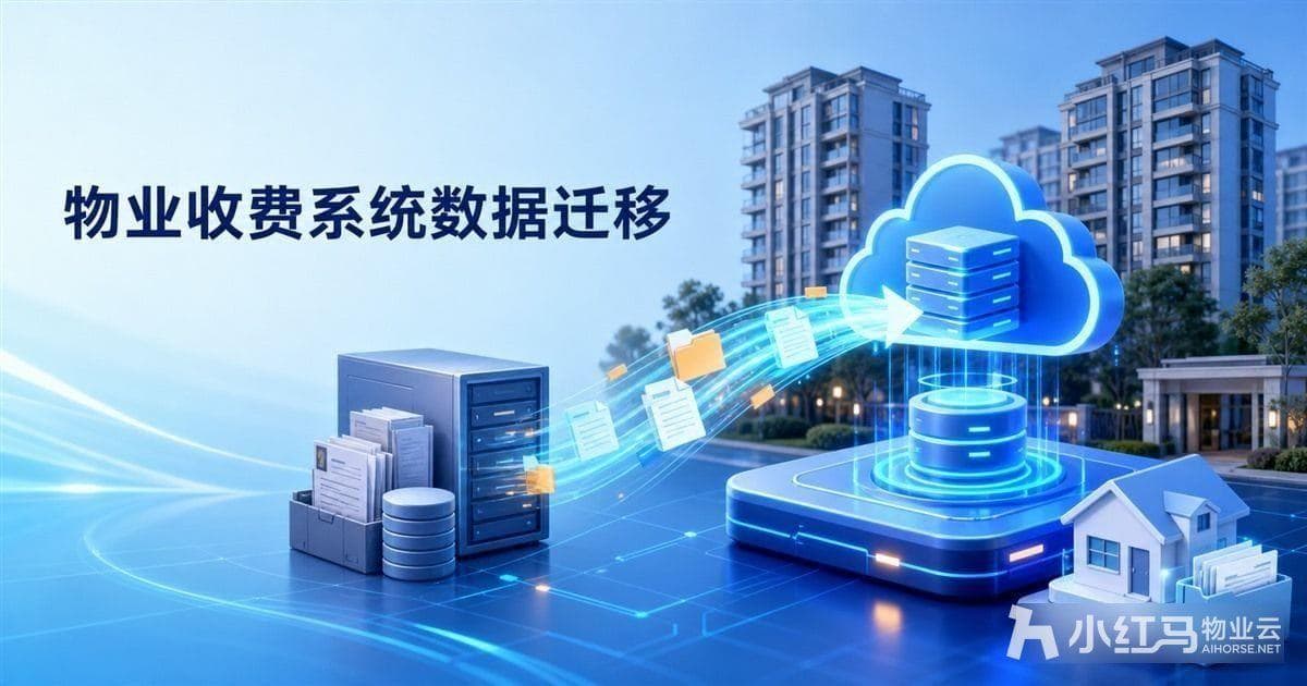 物业收费系统数据迁移怎么做?