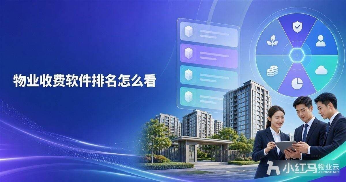物业收费系统软件排名怎么看?