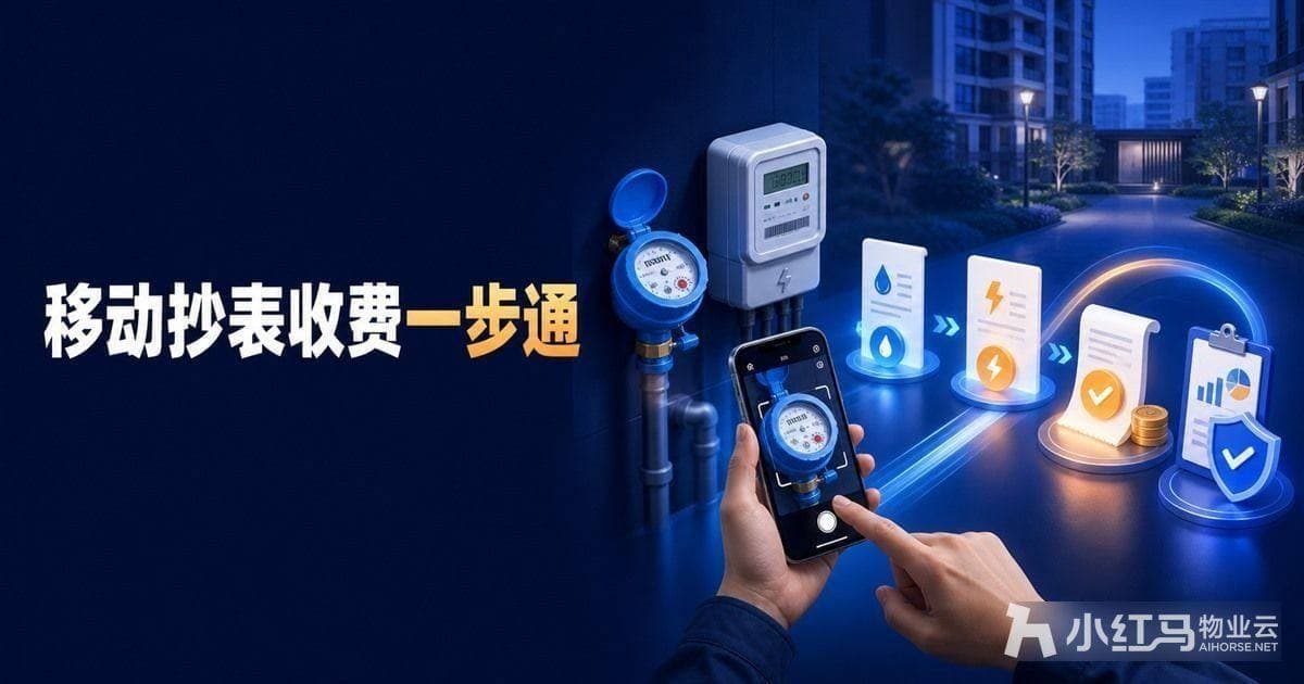 物业移动抄表怎么做?收费对账一步通