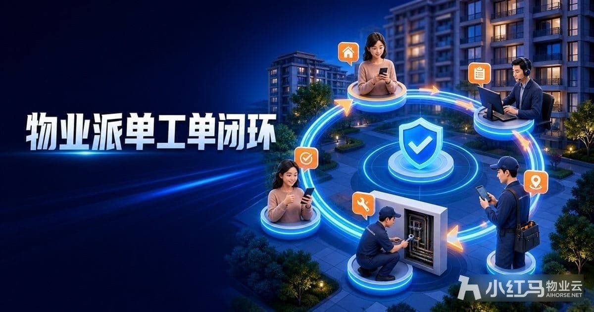 物业派单系统怎么用?工单闭环指南