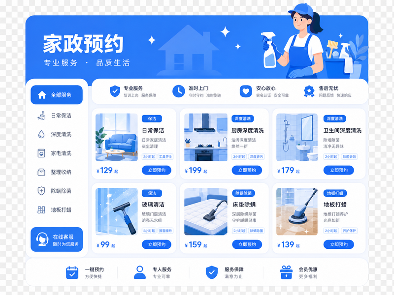 家政预约 - 家政保洁