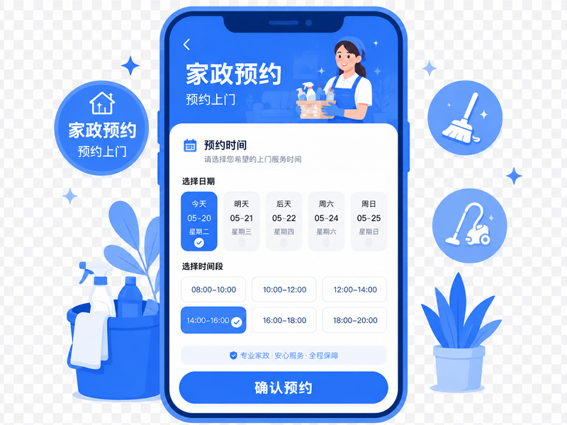 家政预约 - 维修安装