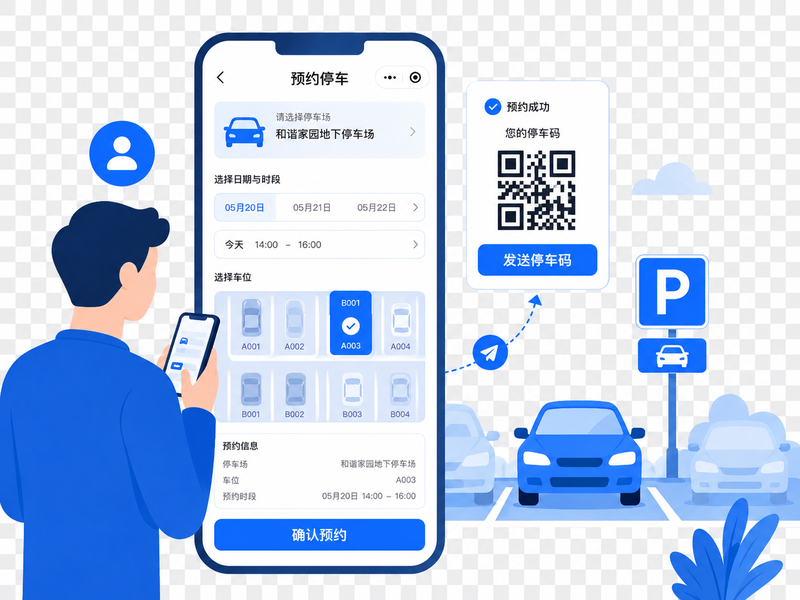 智慧停车系统 - 月卡续费