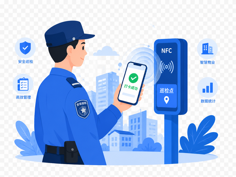 智慧巡检系统 - NFC打卡巡检