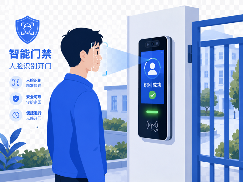 智能门禁系统 - 人脸识别开门