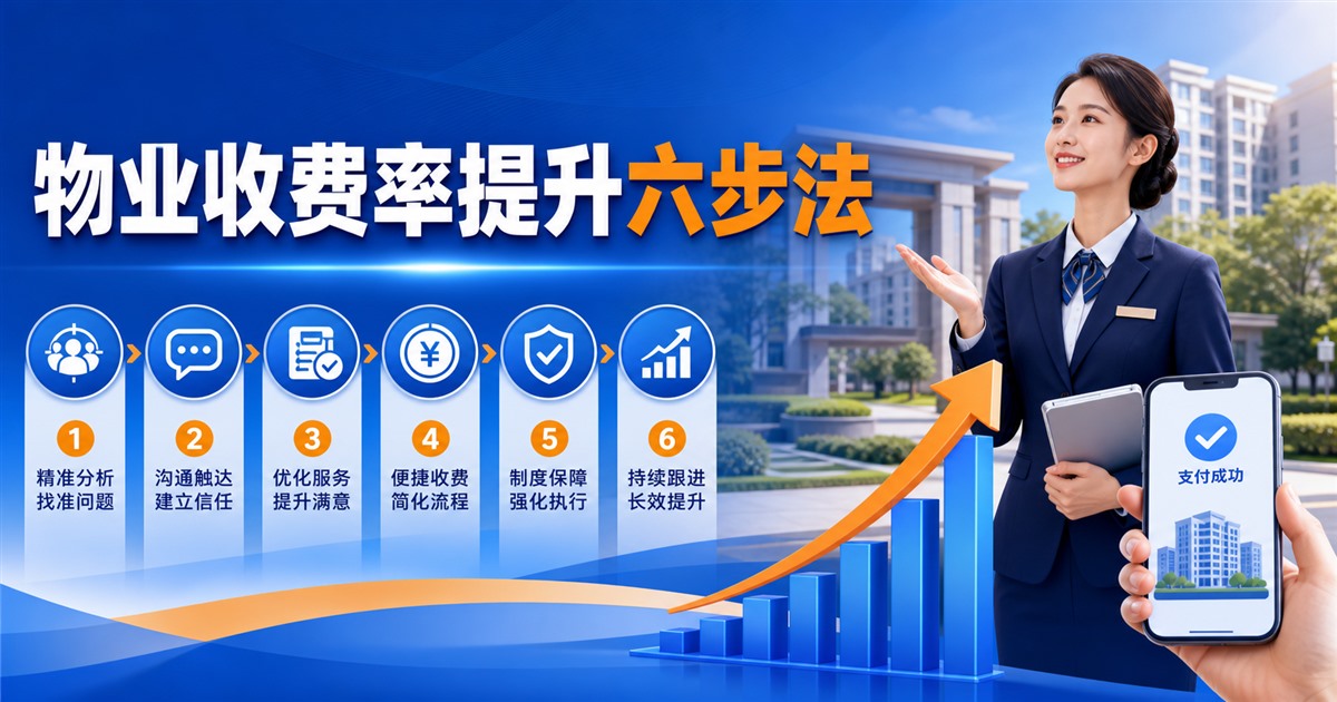 物业收费率从60%到90%,关键做对了什么?