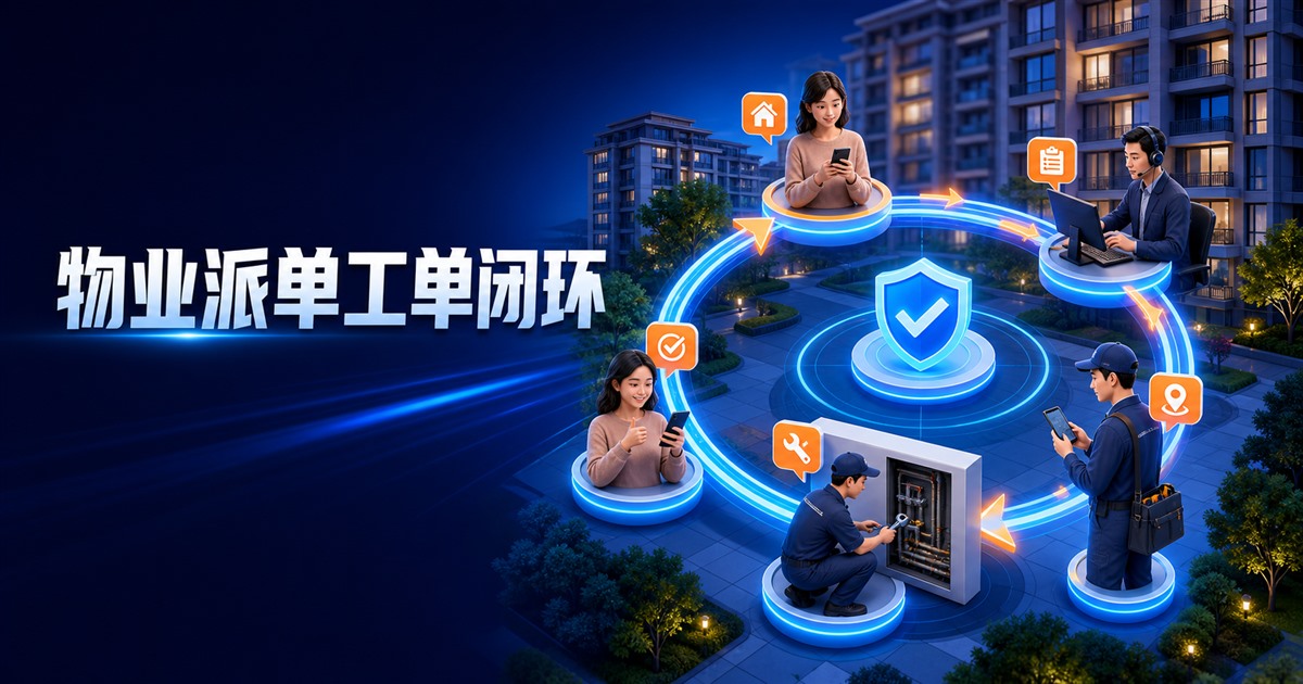 物业派单系统怎么用?工单闭环指南