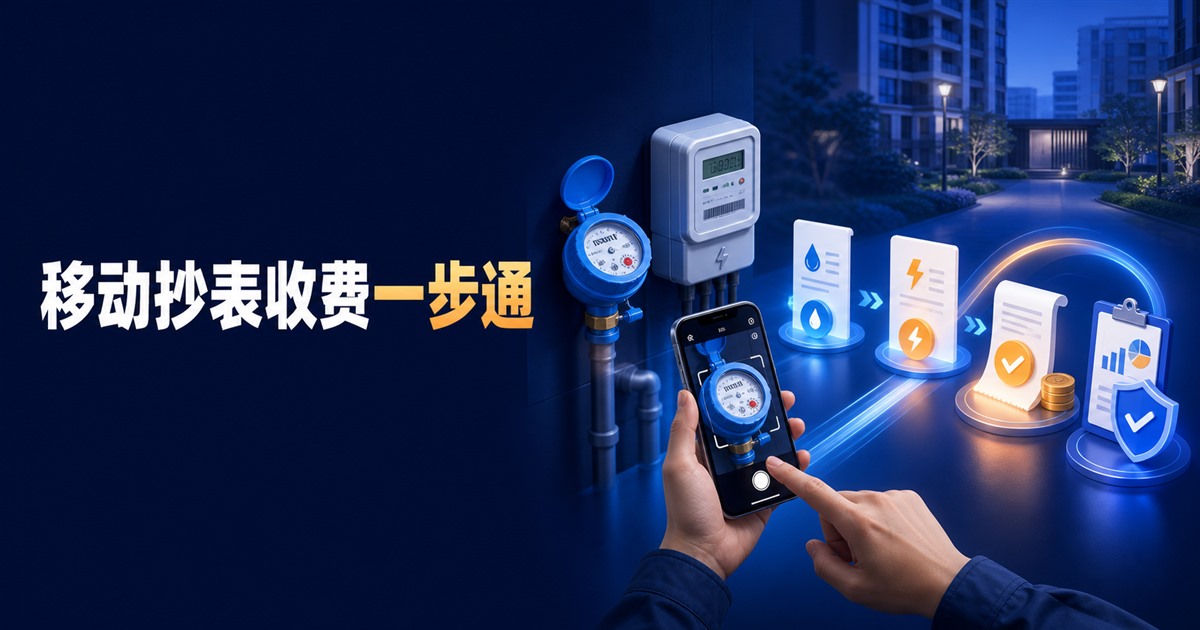 物业移动抄表怎么做?收费对账一步通