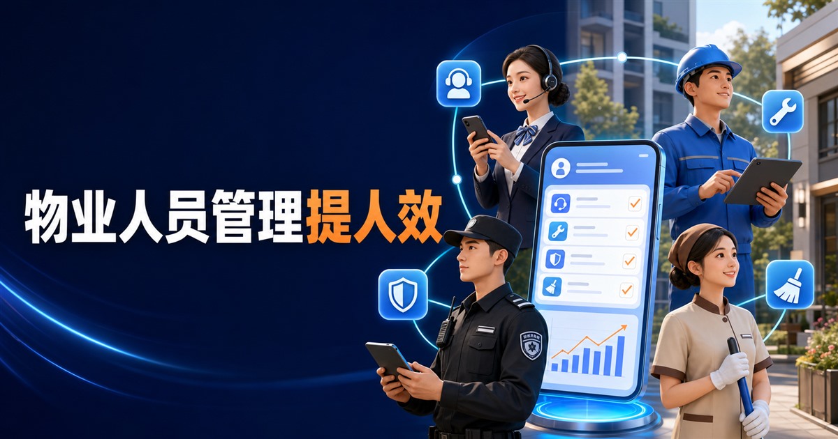 物业人员管理系统如何提升人效？