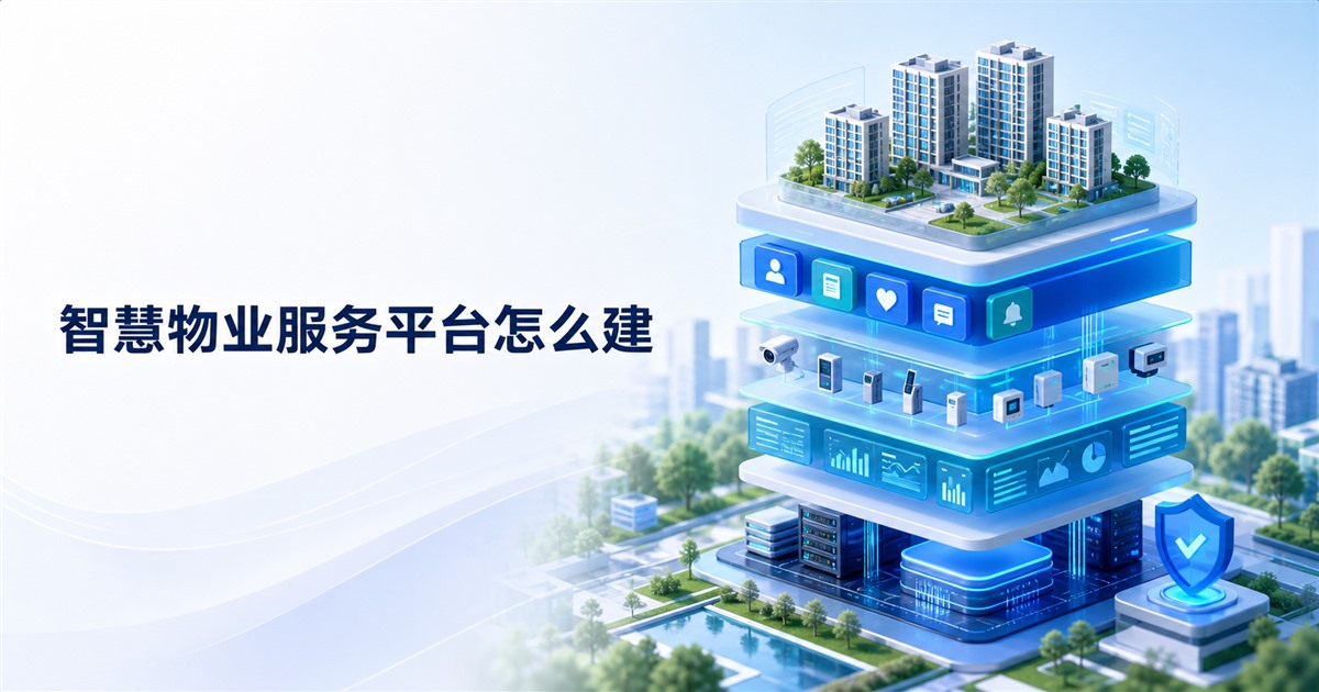 智慧物业管理服务平台怎么建？