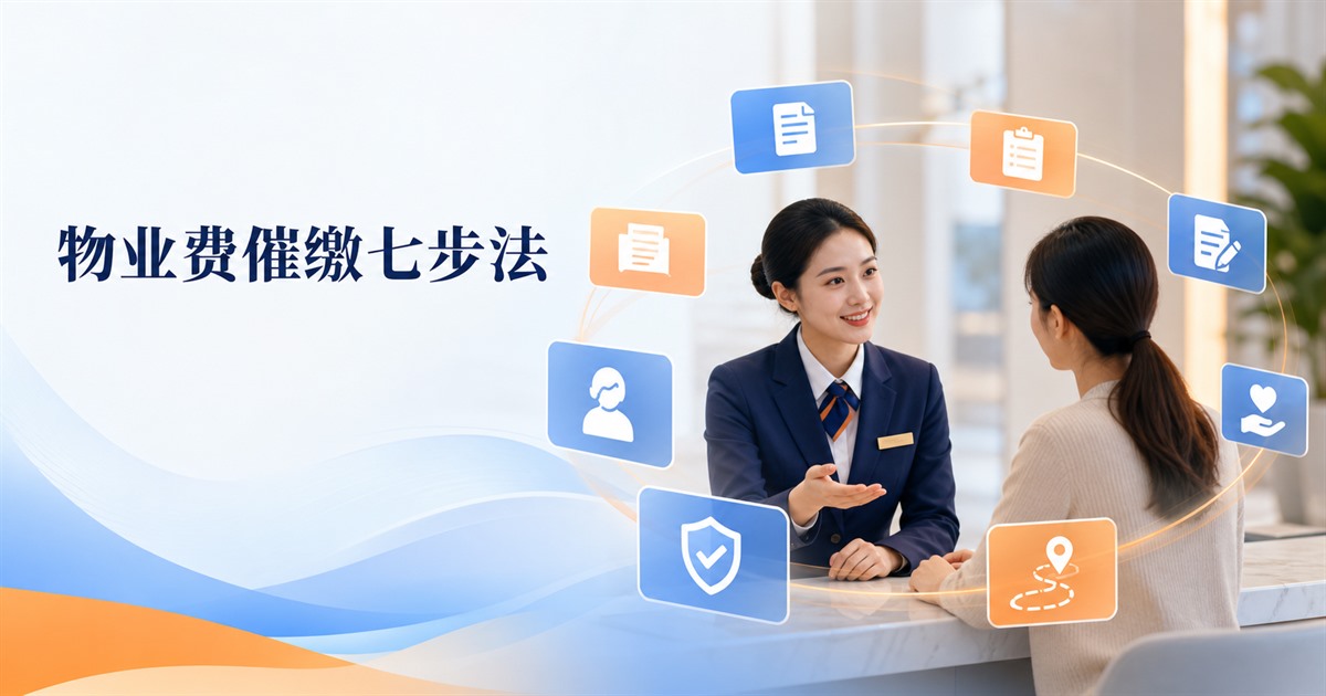 物业费催缴难怎么办？合规沟通七步法